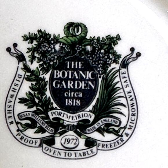 Portmeirion Vintage Botanic Garden England 'Daisy' Back Strap Handle Mug Set 8 - Picture 7 of 7